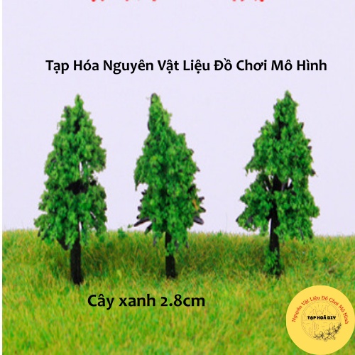 Mô Hình 5 Cây Dương , Cây Xanh Trang Trí Sa Bàn , Tiểu Cảnh , Mô Hình