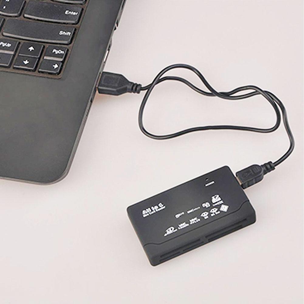 Bộ nhớ USB Flash Tất cả trong một SDHC SD XD MS CF TF M2 Multi Card Reader Writer