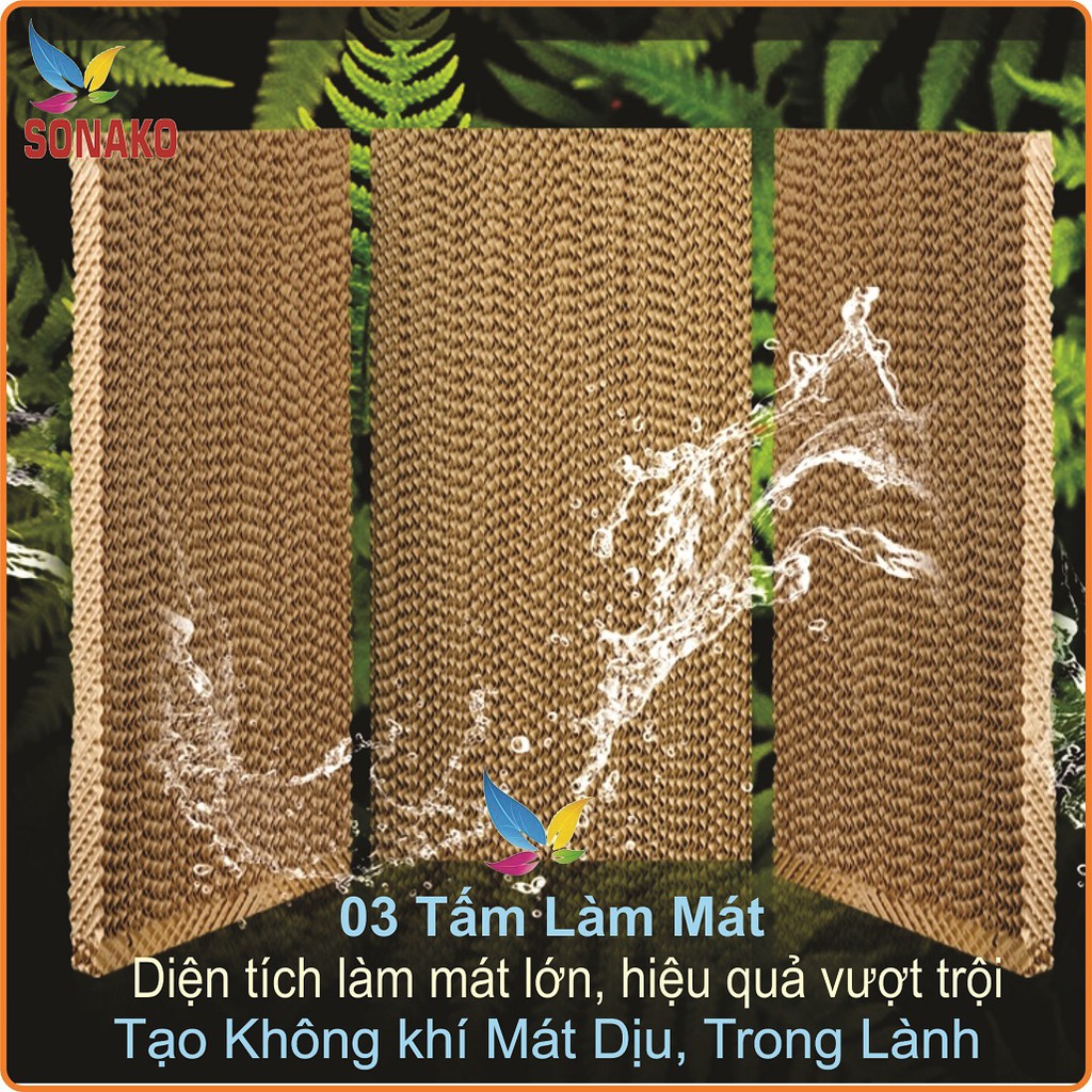 Quạt Điều Hòa Hơi Nước Đá Juhua YR-5000 - Sonako