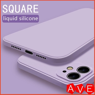 Ốp lưng iPhone 2020 (10 màu tùy chọn) Silicon dẻo dạng lỏng, có thể xóa, chống bẩn, màu đặc, lỗ chính xác, sang trọng, bảo vệ ống kính X SE2020 iphone MAX 8plus Pro Max 11 XS 12 7plus Xr 🎈AVE