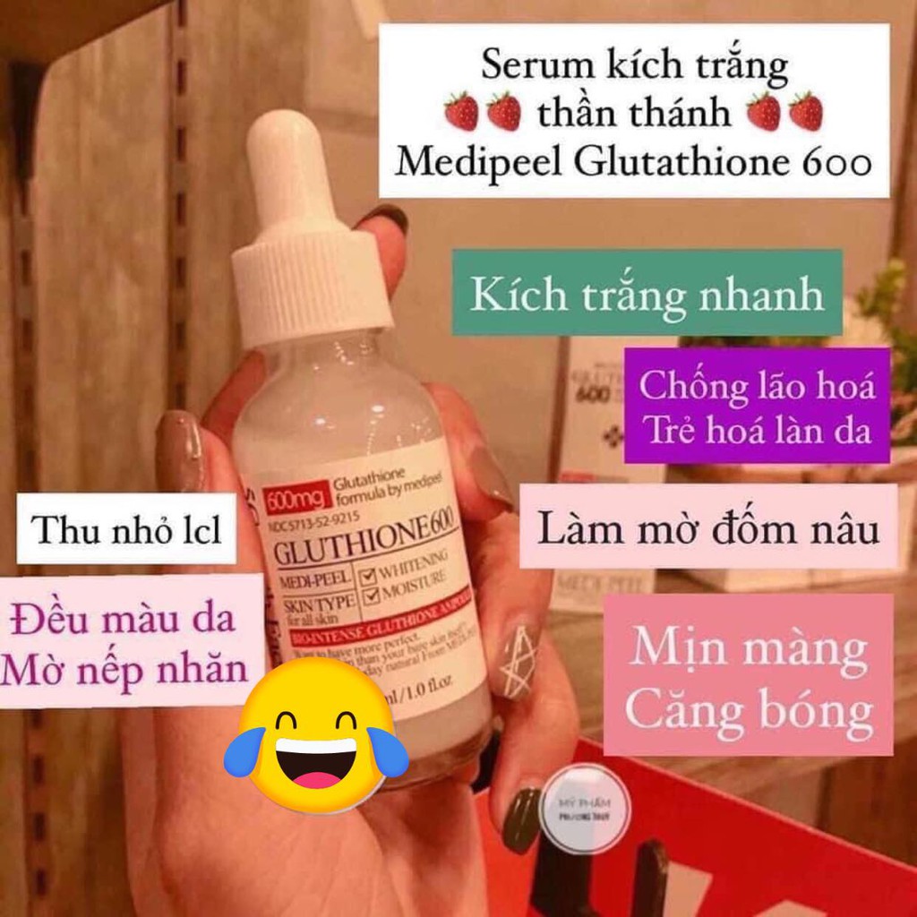 Tinh Chất Dưỡng Trắng MEDIPEEL Gluthione 600 White Ampoule Serum Medi Peel