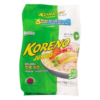 Mì Koreno Jumbo 10 Gói*100G