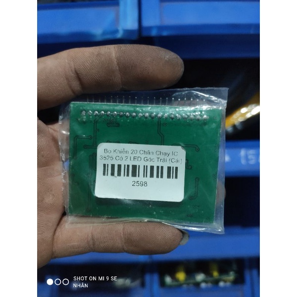 Bo Khiển 20 Chân Chạy IC 3525 Có 2 LED Góc Trái