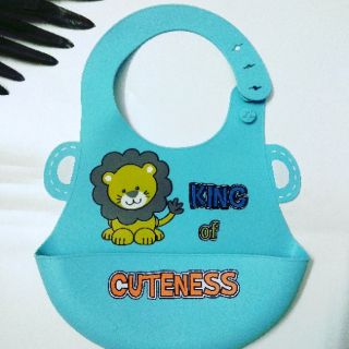 Yếm ăn dặm silicon siêu cute chất mềm mịn