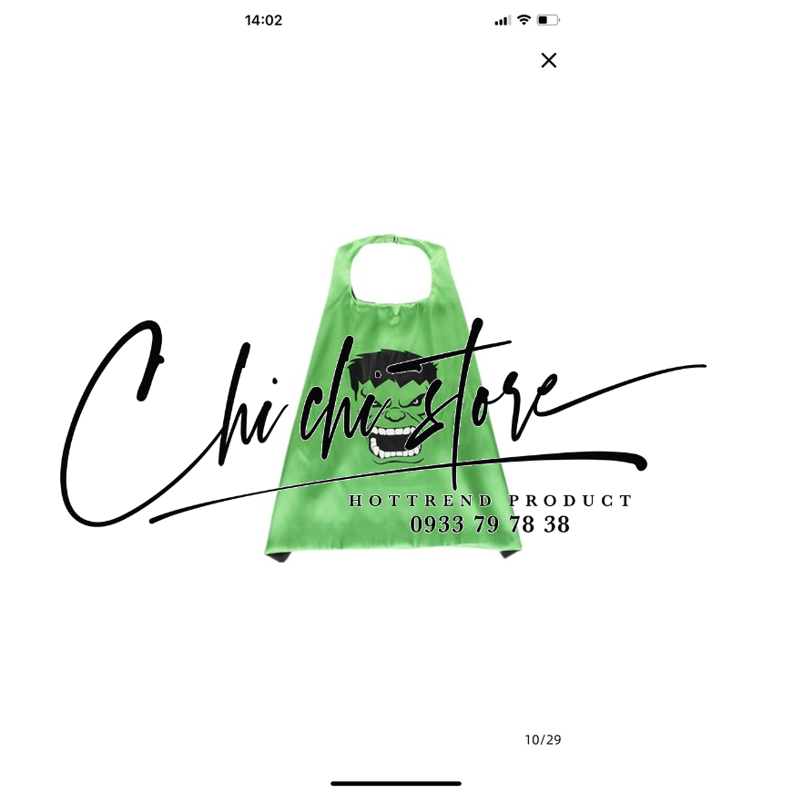 Áo Choàng Siêu Nhân Người Nhện, Người Sắt, Hulk Captain Đội Trưởng Mỹ, Batman Dơi Kèm Mặt Nạ Halloween