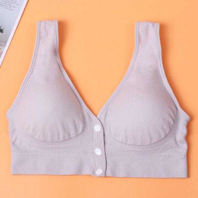 Bra / Áo Ngực Trung Niên Cotton Xuất Hàn ( AL : 077 ) Hàng Loại Đẹp. | BigBuy360 - bigbuy360.vn