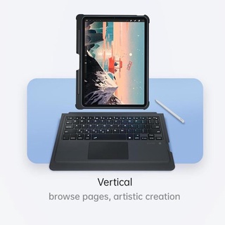 Bao da iPad Pro 11 inch 2020 kèm bàn phím bluetooth có bàn di chuột Magic Keyboard TouchPad chính hãng Benks Phiên thumbnail