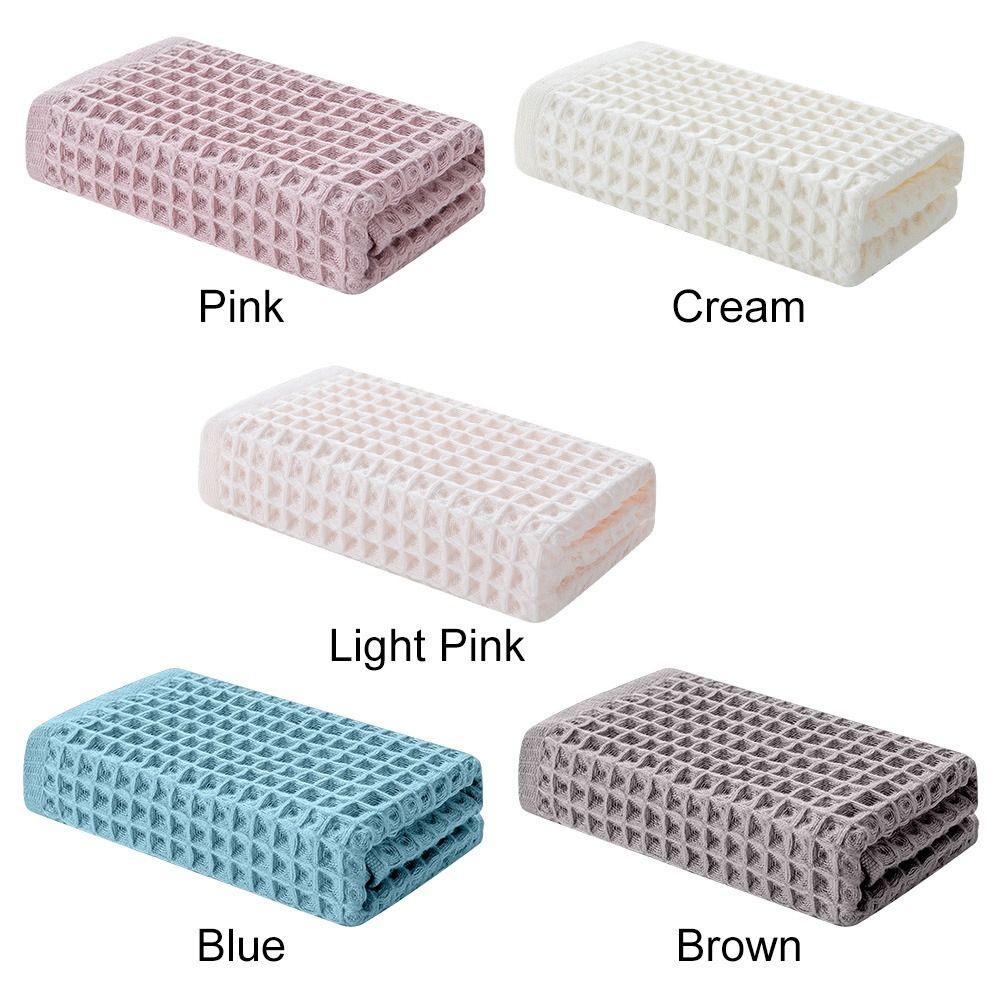 Khăn Lau Mặt Chất Liệu Cotton Thấm Hút Nhanh Khô Cho Người Lớn