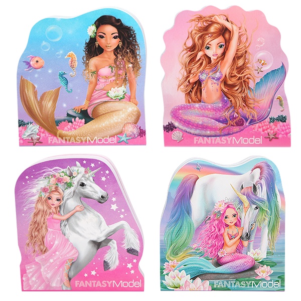 Giấy note chủ đề Fantasy Model Memo Pad MERMAID TOPMODEL TM410474