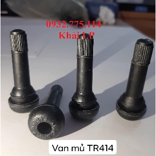 Van xe máy không ruột / Van cao su.