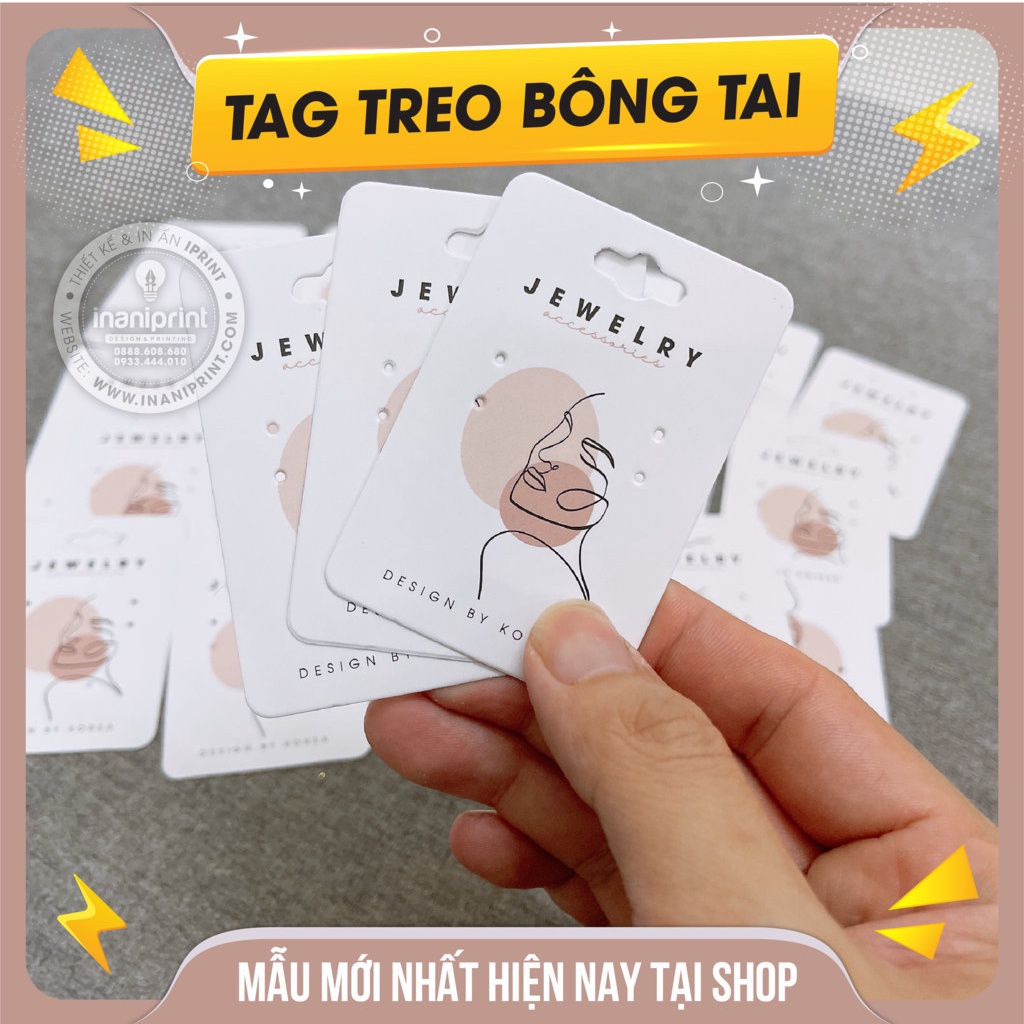 Tag Treo Bông Tai - Tag Kẹp Tóc - Tag Dây Chuyền - Tag Phụ Kiện Trang Sức Giá Rẻ