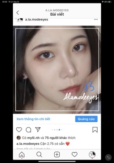 Cận 2.75 post 2
