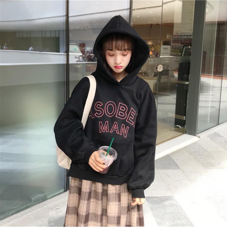 Áo hoodies cao cấp ASOBER MAN nỉ ngoại M059 xẻ 2 tà form khổng lồ | BigBuy360 - bigbuy360.vn