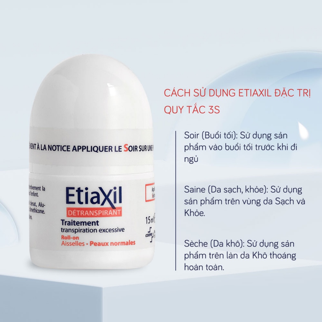 Lăn Khử Mùi EtiaXil 15ml