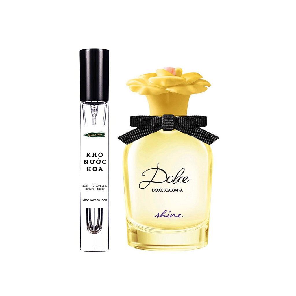 Nước hoa dùng thử D&amp;G Dolce Shine