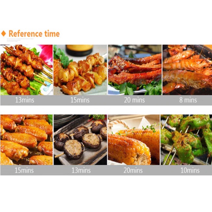 Bếp điện nướng hải sản, nướng thịt bbq xiên que quay 360 độ cao cấp SOKANY 1200W
