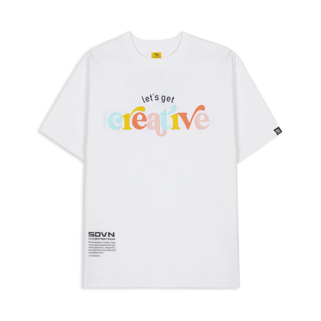 Áo Thun Unisex Nam Nữ SDVN CREATIVE shopanamy | BigBuy360 - bigbuy360.vn