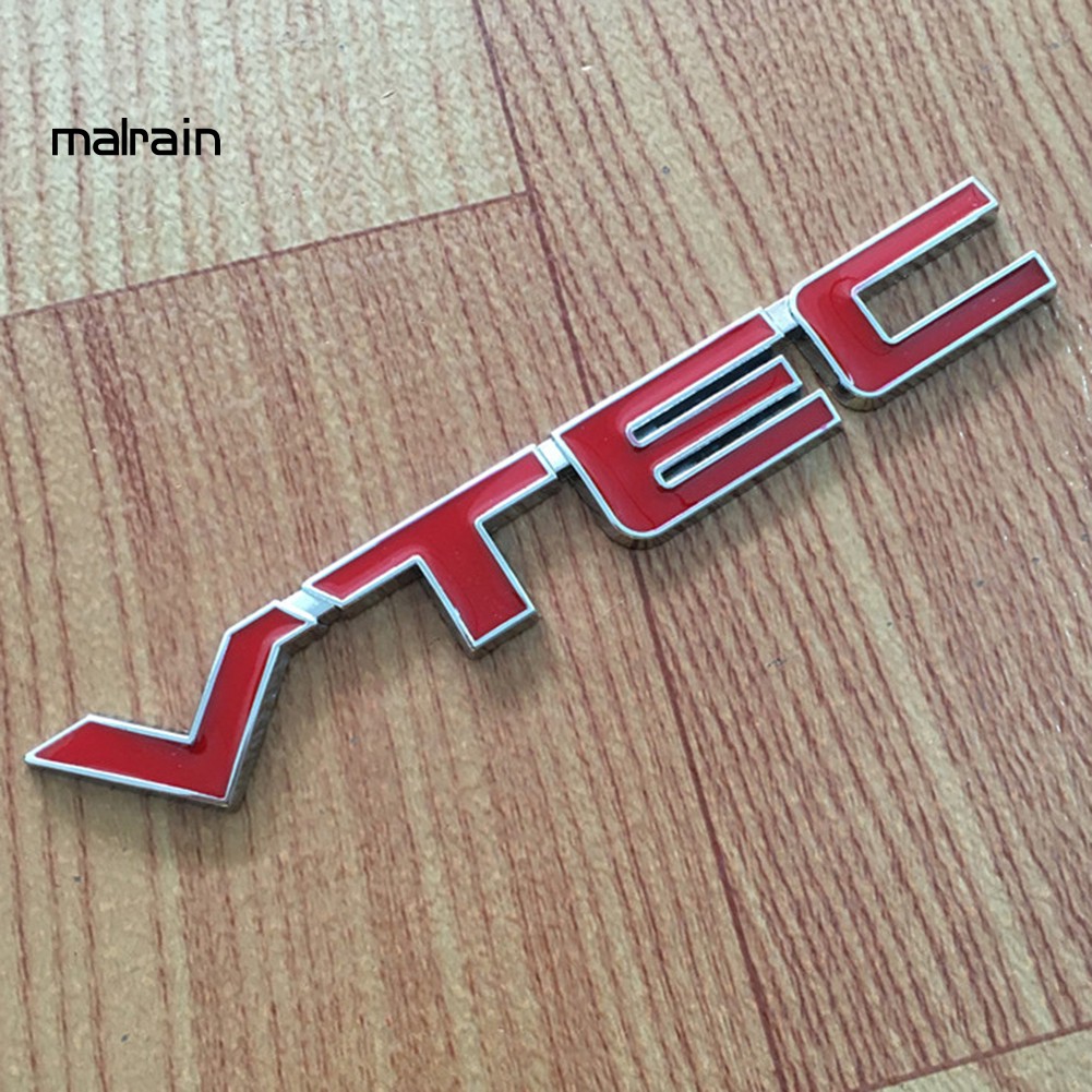 Logo Vtec Trang Trí Xe Hơi