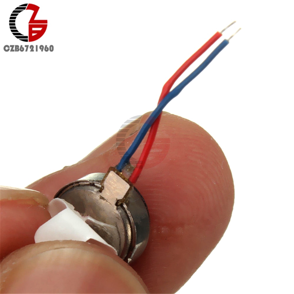 2PCS DC 3V 8*3.4mm Pager Phone Coin Flat Vibrating Vibration Micro Mini Motor | BigBuy360 - bigbuy360.vn