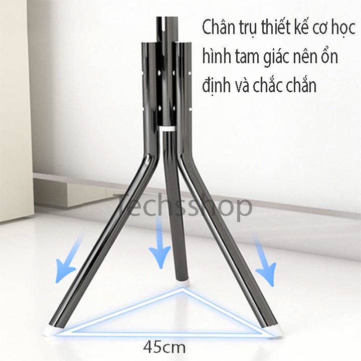 Cây Treo Quần Áo Nón Mũ Túi Xách Bằng Sắt Có 12 Nhánh Treo Tiện Lợi Trong Nhà Cao 175cm