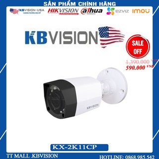 {Giá HỦY DIỆT} Camera KBVISION KX-2K11CP 4MP CMOS * Panasonic Chipset .