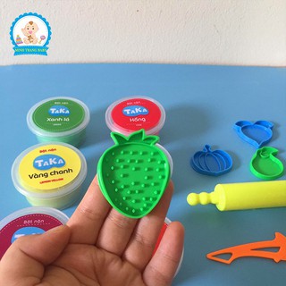 Set 6 Hộp Đất Nặn Bột Mỳ Cho Bé