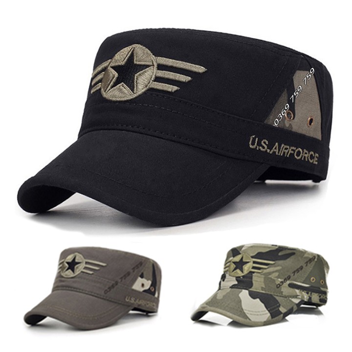 Mũ Lưỡi Trai Lính, Nón Kết Lính Không Quân Mỹ US AIRFORCE - US ARMY