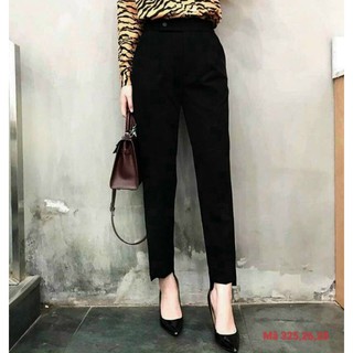 Quần tây baggie ống lệch