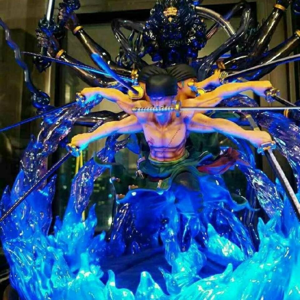 Figure One Piece Sauron Luffy Ai Nilu Nữ Hoàng Hậu Ace Anime Hình Trang Trí Hộp Mù Quà Tặng