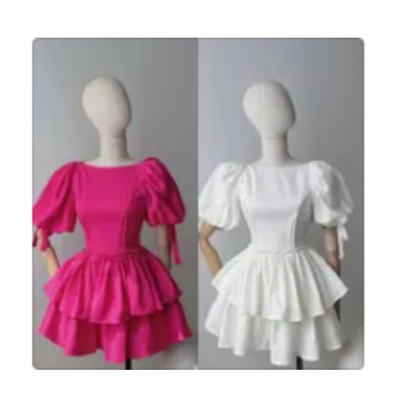 váy trắng baybydoll