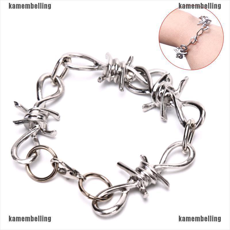 Vòng Đeo Tay Mắc Xích Chất Liệu Thép Không Gỉ Thời Trang Cho Nữ