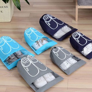 COMBO TÚI ĐỰNG GIÀY DÉP CÓ DÂY RÚT TIỆN DỤNG , NHỎ GỌN , Dễ Mang Theo