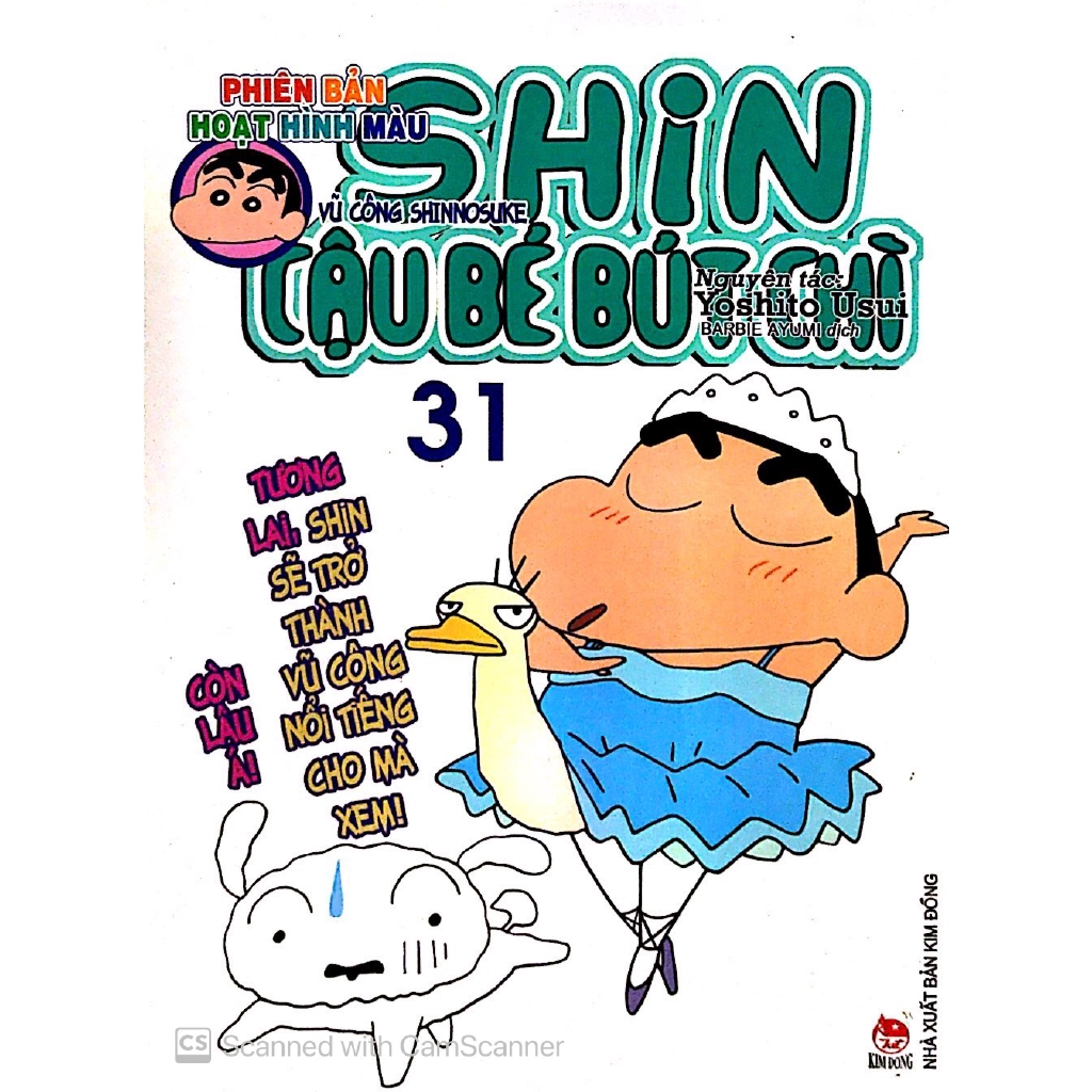 Sách - Shin - Cậu Bé Bút Chì - Hoạt Hình Màu - Tập 31 (2019)