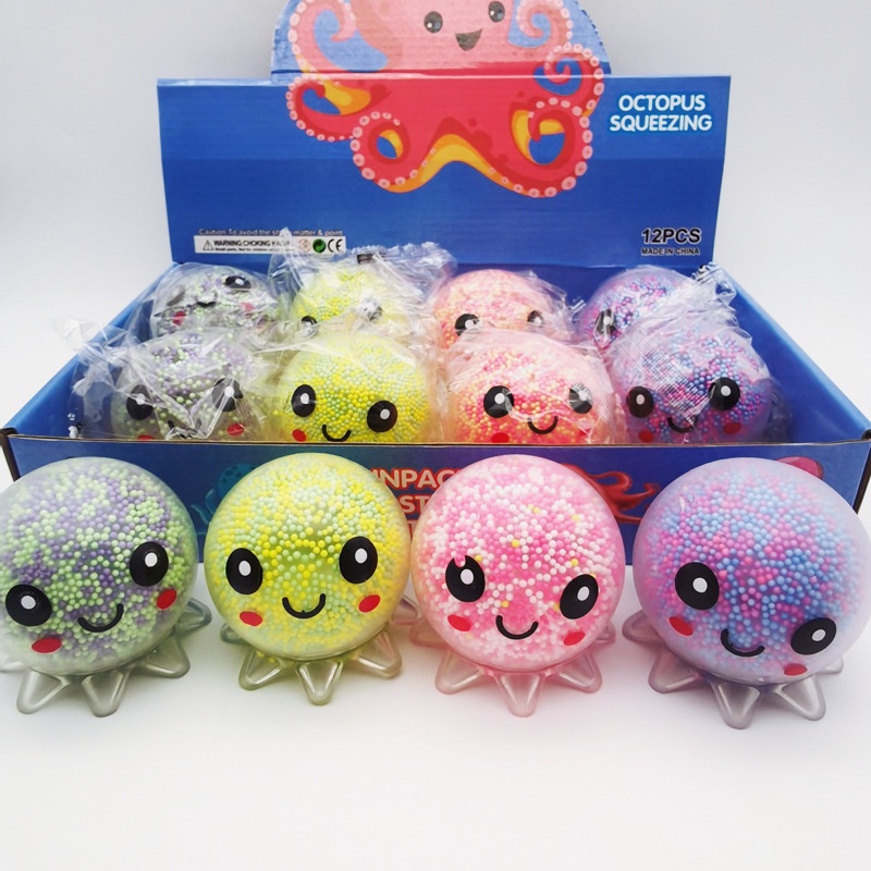 Đồ Chơi BóP Squishy HìNh BạCh TuộC PháT SáNg