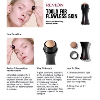 Cây lăn thấm dầu REVLON hàng úc