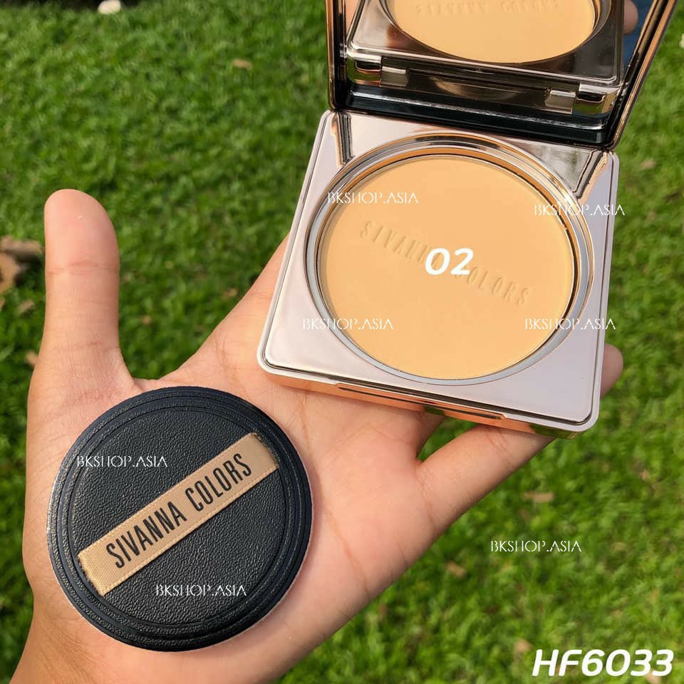 [Auth Thái - Tone Da ] Phấn Nền Chứa Tinh Chất Dưỡng Da Sivanna Colors Diamond Rose HF6033 | BigBuy360 - bigbuy360.vn