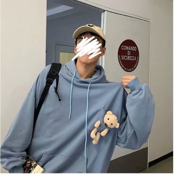 Áo Hoodie Thể Thao Phong Cách Hàn Quốc Cho Nam (3 Màu)