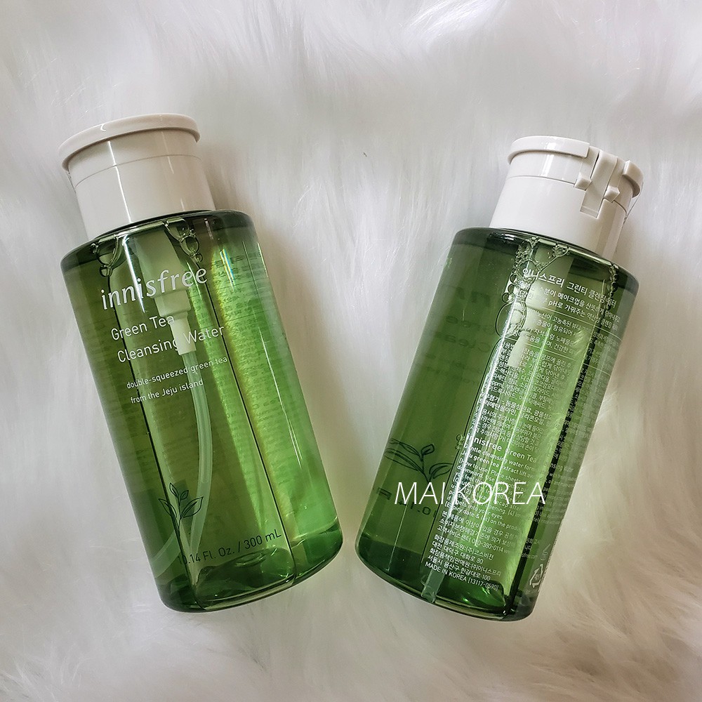 Nước tẩy trang Innisfree trà xanh Green Tea Cleansing Water