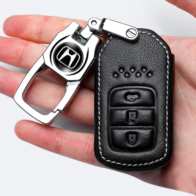 Vỏ Bọc Chìa Khóa Điều Khiển Từ Xa Cho Xe Hơi Honda City Jazz Fit Civic Hrv Crv Brv Accord Odyssey Tiện Dụng