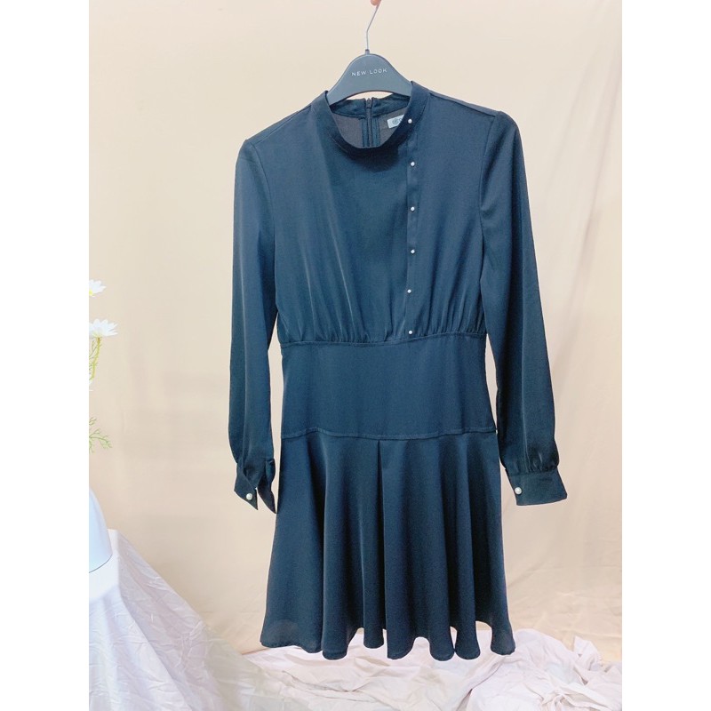 Đầm thiết kế tay bồng eo cao dáng xoè m02 | BigBuy360 - bigbuy360.vn