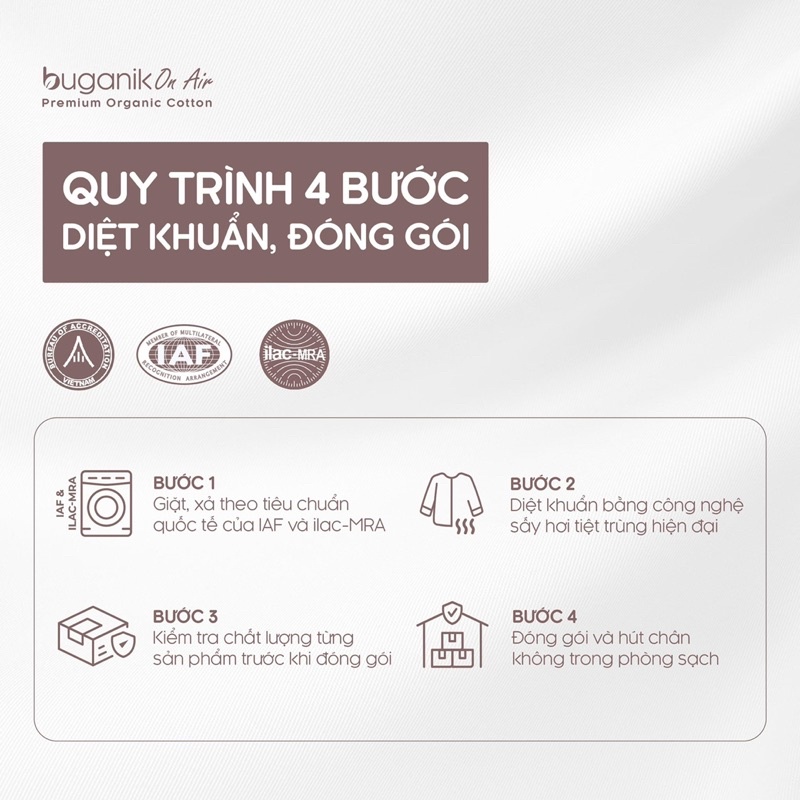 Bu baby - Sét sơ sinh Buganik On Air BGS002