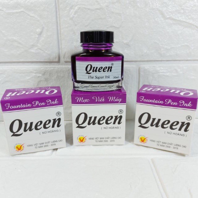 Mực Queen bơm mực viết máy