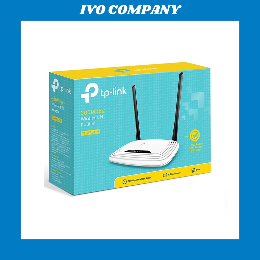 Bộ Phát Wifi TP-Link WR841N Wireless 300Mbps