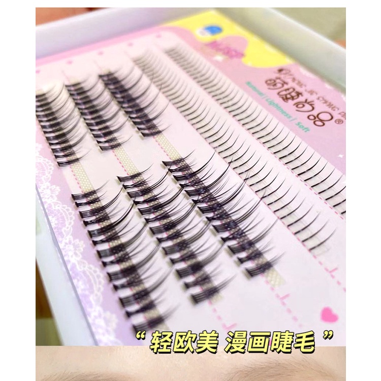 ✨Lông Mi Giả, Mi chùm tách sợi tự nối Minibolinda Hot Trend Tiktok Douyin