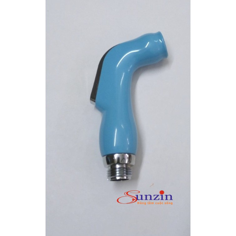 Đầu xịt rửa vệ sinh SZ079, chất liệu nhựa ABS (xanh), tặng 2 gioăng cao su
