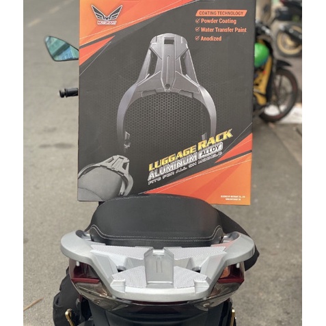 Cảng sau , tay dắt SH 350i kiểu Ý chính hãng nhôm nguyên khối gắn SH các đời 150i 350i