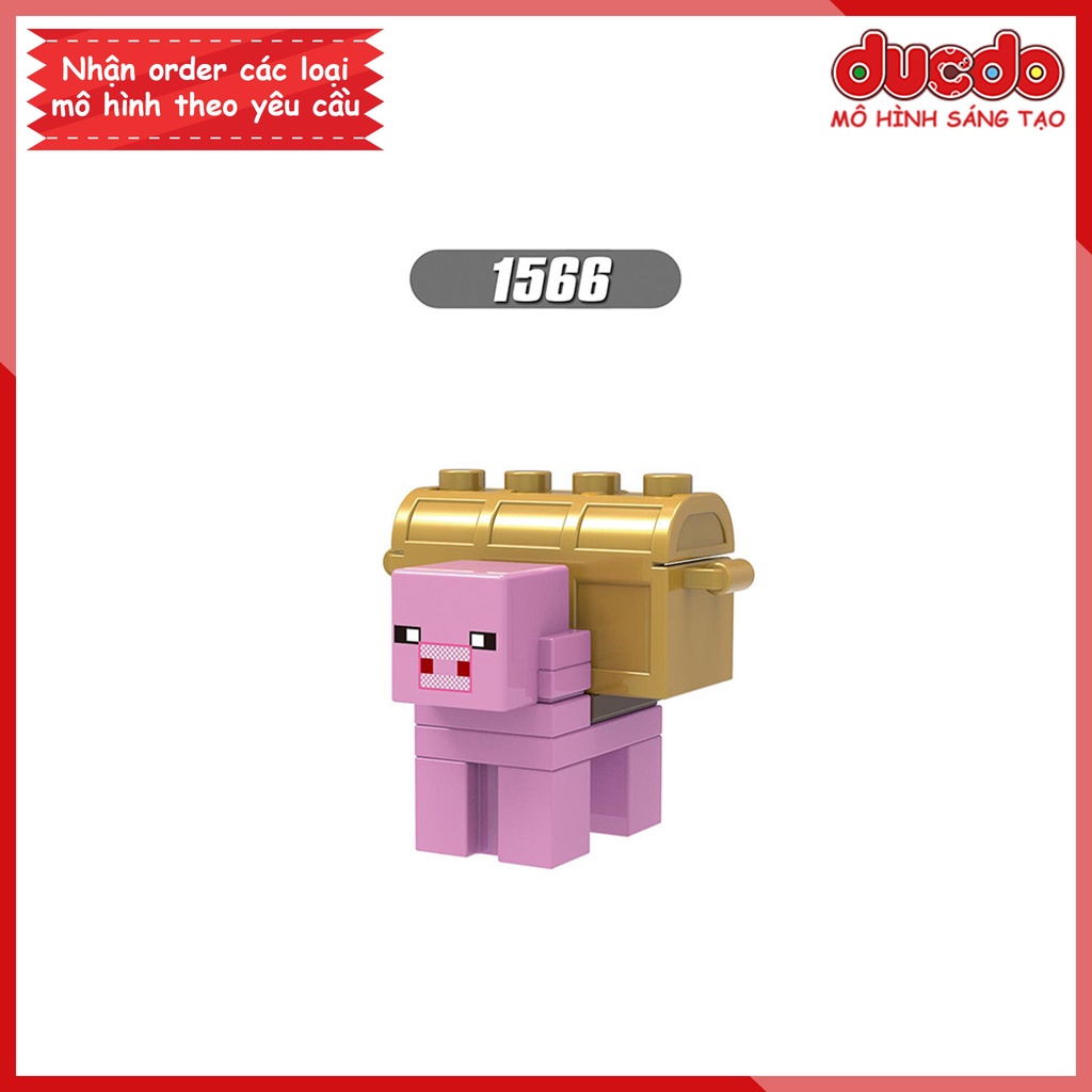 Minifigures các nhân vật Minecraft Redstone Golem, Wither, Blaze - Đồ chơi Lắp ghép Xếp hình Mini Mô hình XINH X0294