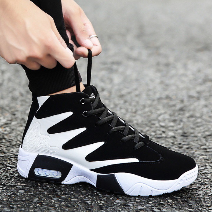 Giày sneaker thể thao nam tia chớp màu Trắng