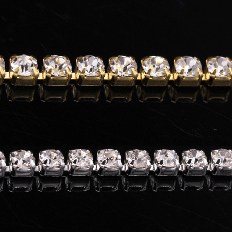 Đá Pha Lê Giả Rộng 2Mm 3 5mm Tự Trang Trí Thủ Công