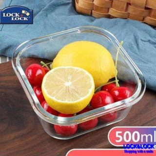 Hộp thủy tinh chịu nhiệt lock&lock steam hole llg214t 500ml !
